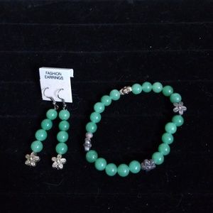 Clear jade set